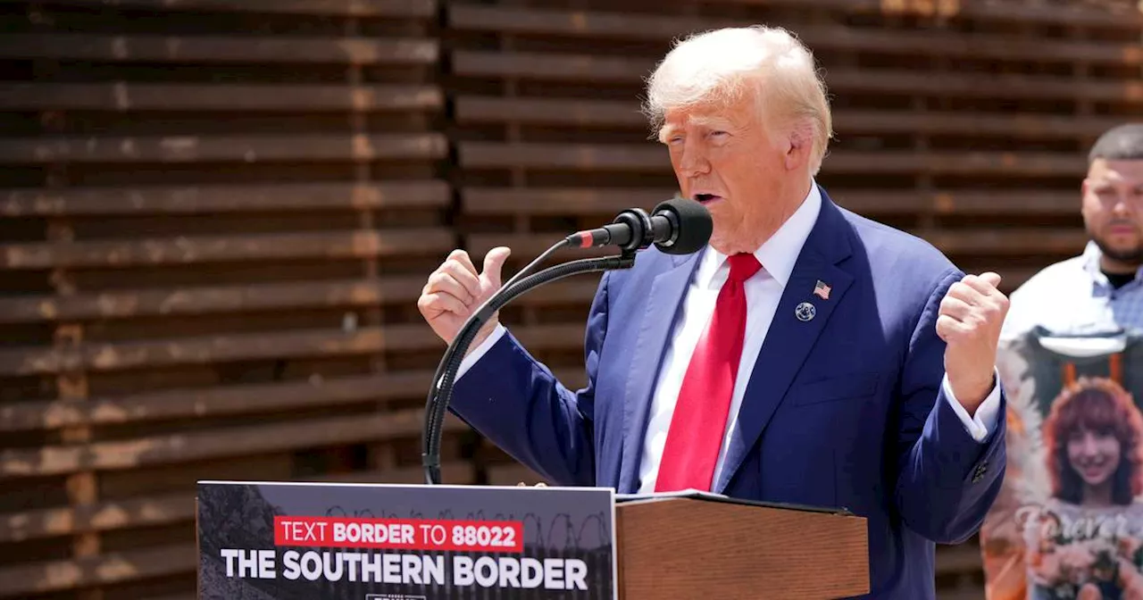 Trump border event at wall that Obama built highlighted an unfulfilled promise