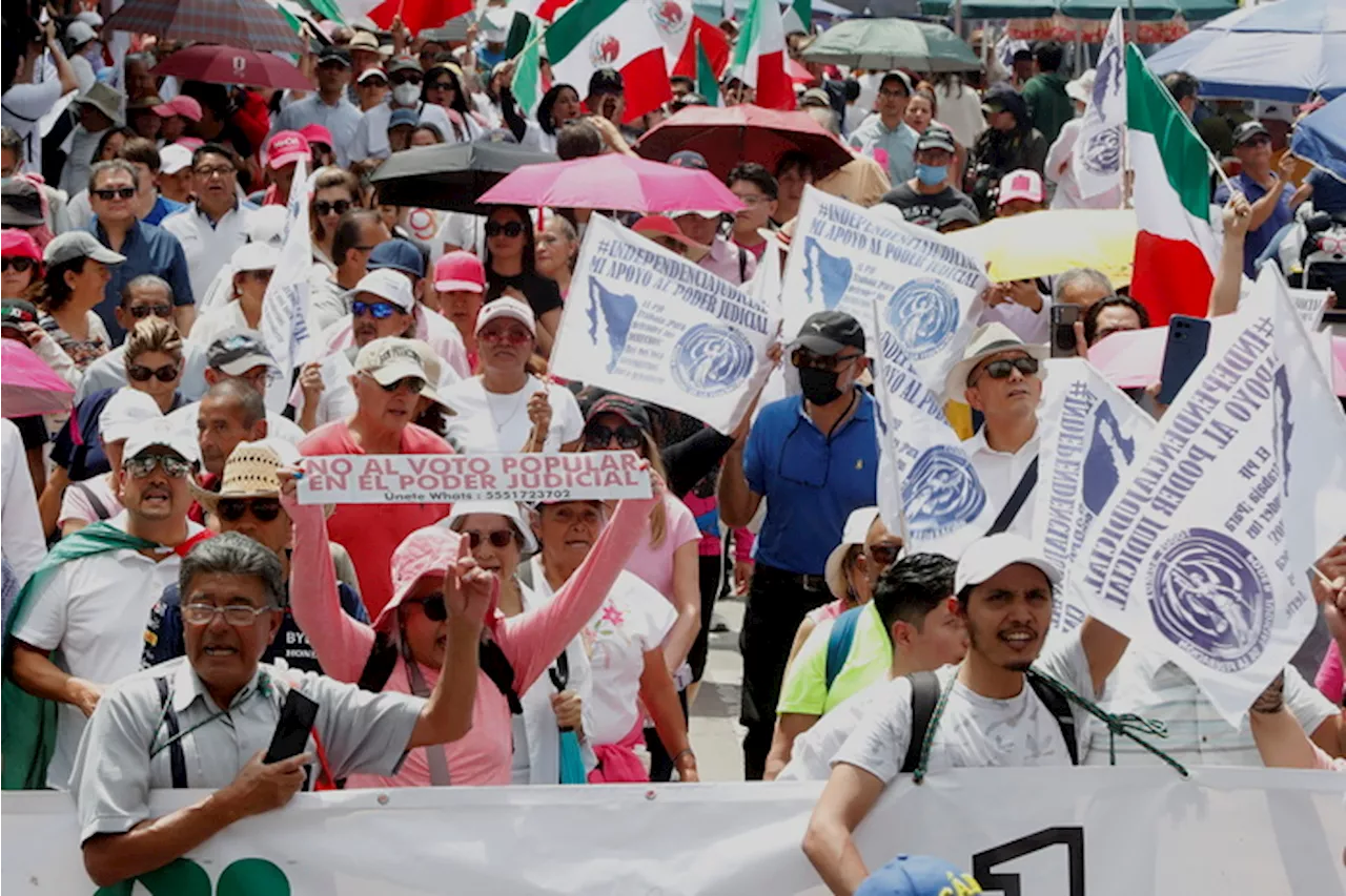 Continuano le proteste contro la riforma giudiziaria in Messico