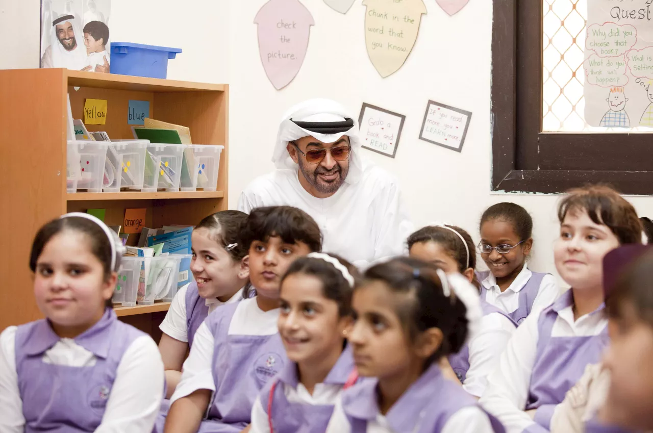 محمد بن زايد: التعليم منظومة متكاملة ومتطورة وركن أساسي في مسيرة التنمية