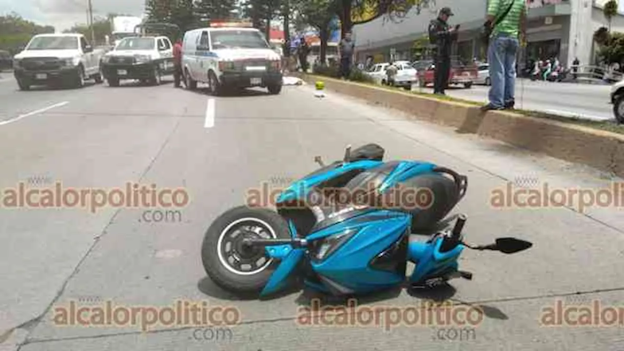 Se mató al derrapar con su moto en avenida Lázaro Cárdenas; era policía de SSP