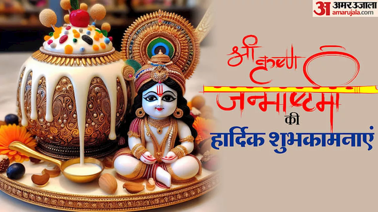 Krishna Janmashtami Wishes: जन्माष्टमी के शुभ अवसर पर अपने दोस्तों और रिश्तेदारों को भेजें ये शुभकामना संदेश