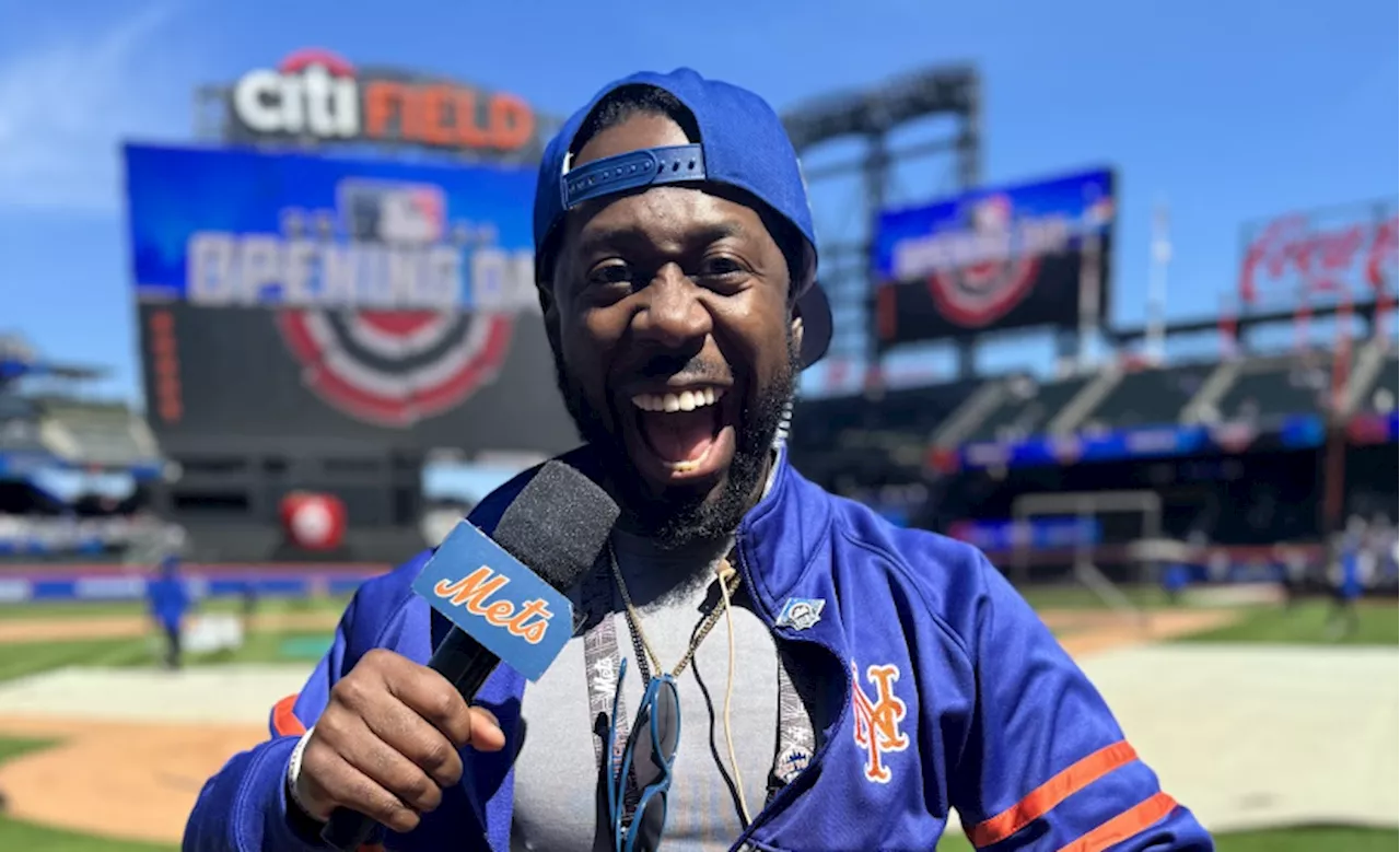 Justin Manning is Citi Field's ultimate hype man for Mets games