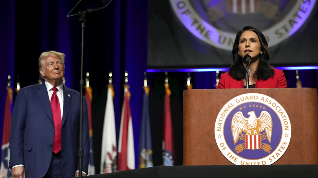 Tulsi Gabbard endorses Trump against former foe Harris