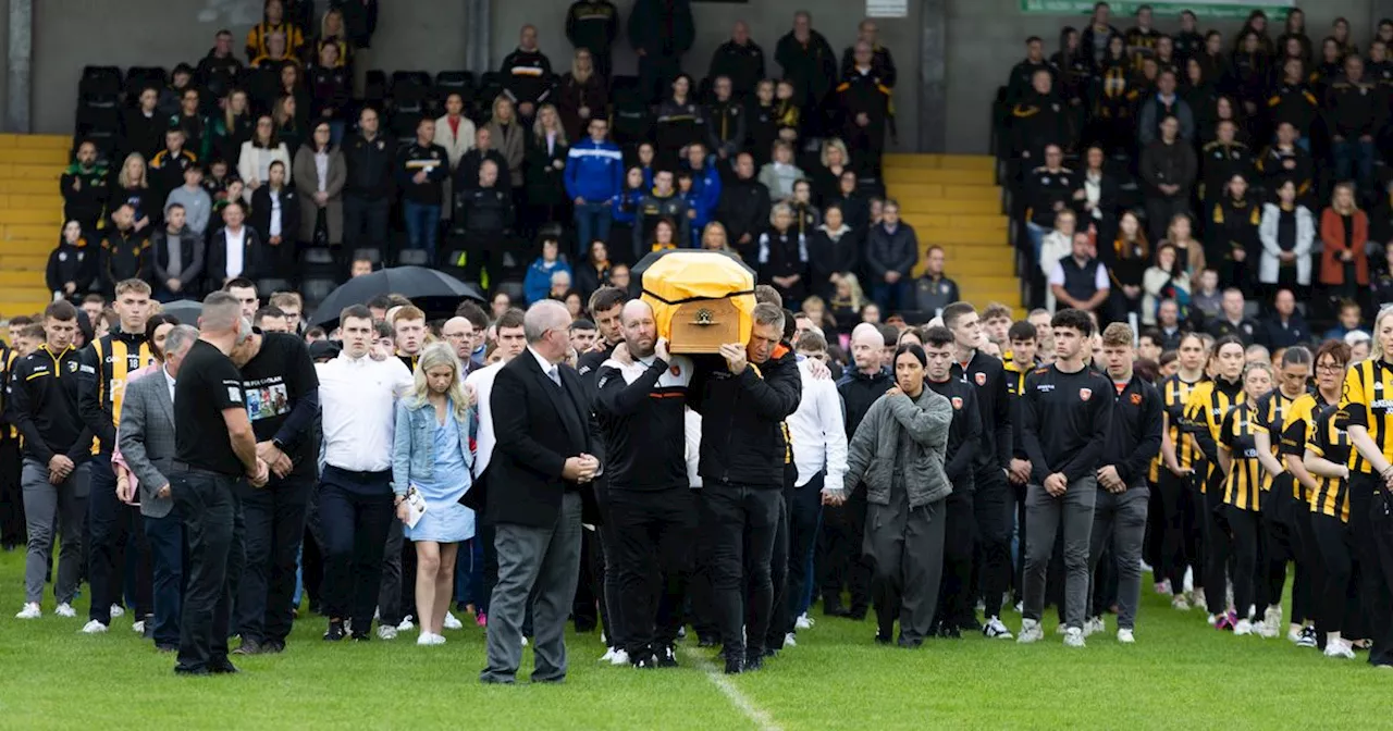 Caolan Finnegan laid to rest after final lap of honour at Crossmaglen GAA pitch