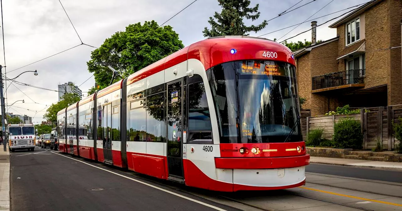 Study claims Toronto's TTC streetcars are the slowest in the world