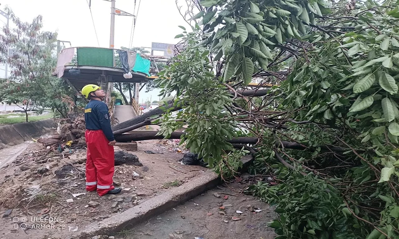 Fuertes lluvias generaron emergencias en por lo menos siete municipios del Atlántico