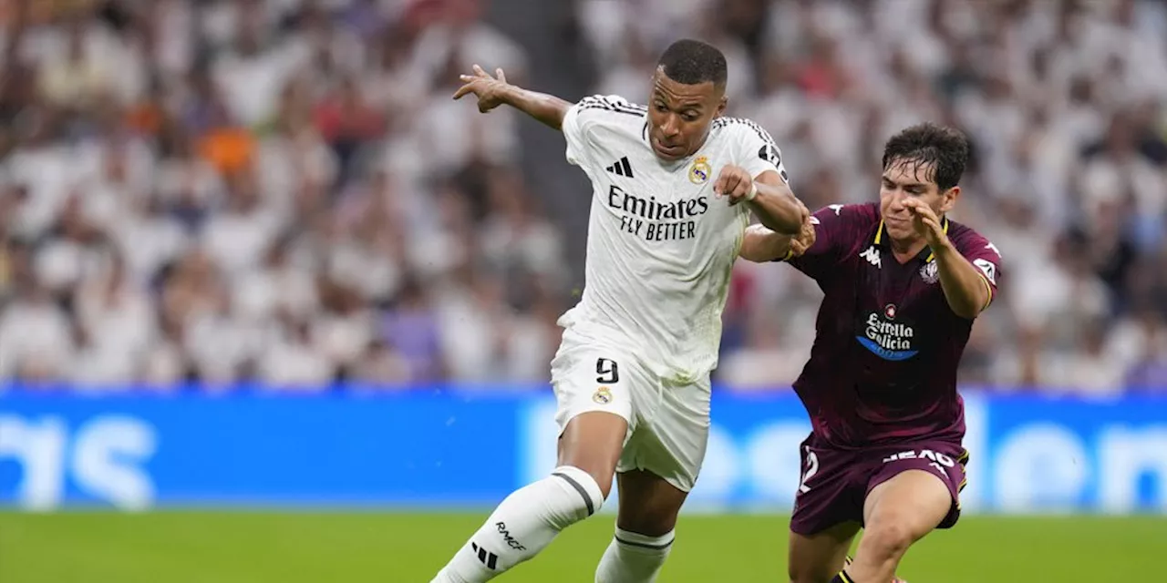 Rapor Pemain Real Madrid saat Gasak Valladolid: Mbappe Kalah dari Pemain Pengganti