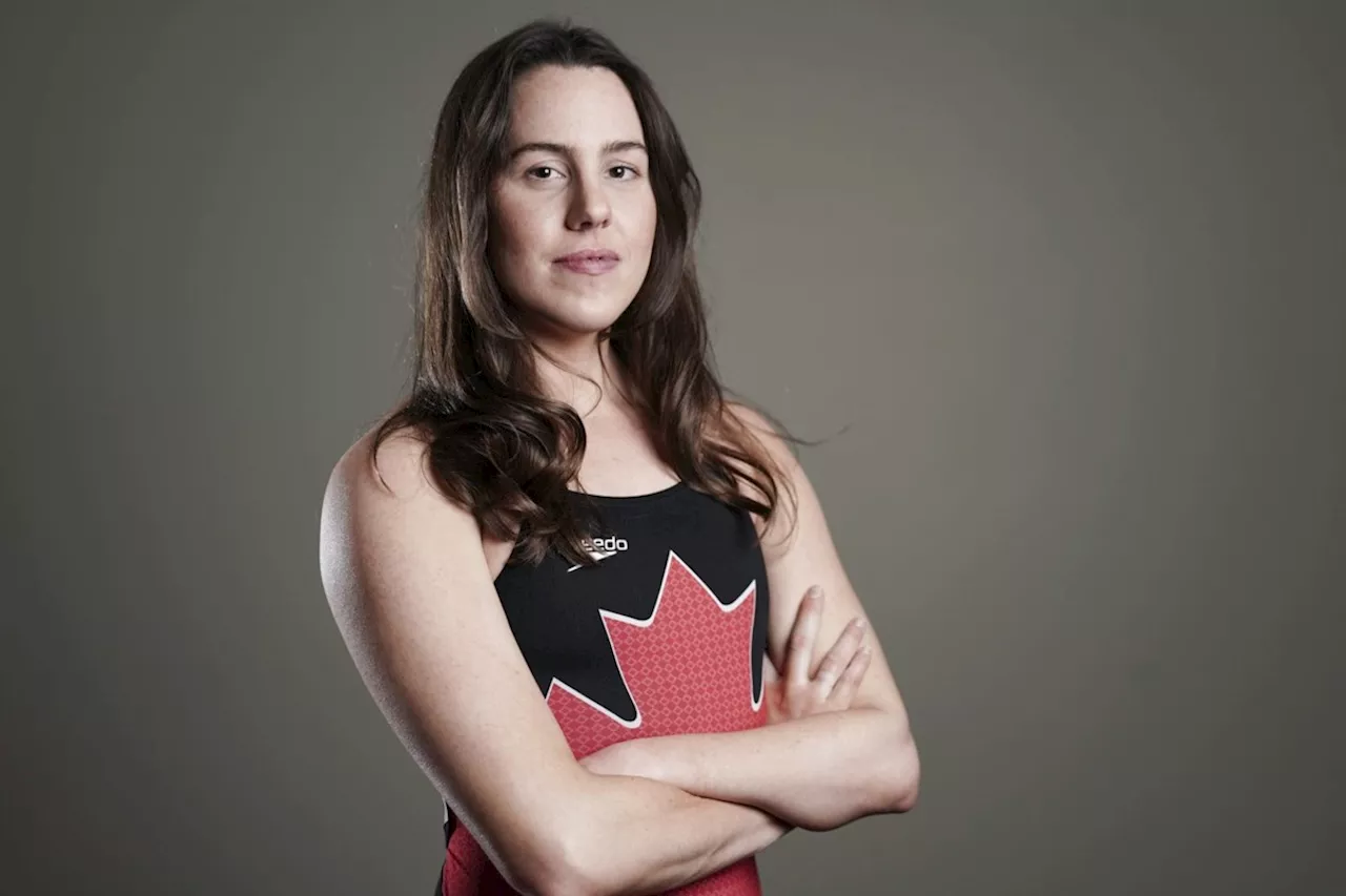 Canadian swimmer Aurelie Rivard preps for her toughest competitor, herself, in Paris