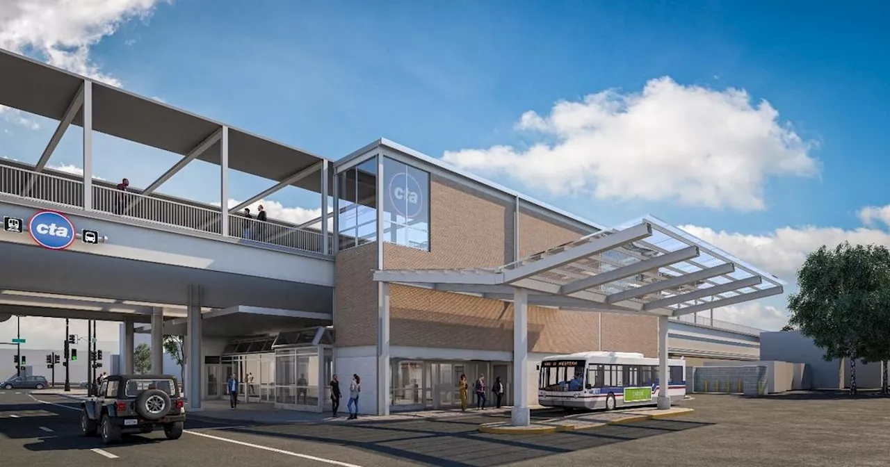 Outbound side of Western CTA Brown Line station closed for renovation project