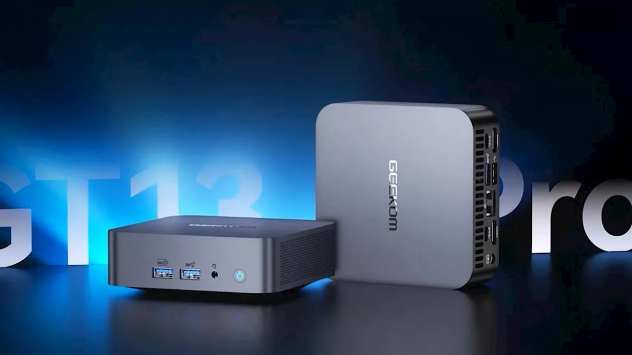 Ultra compact et puissant, ce mini PC Geekom est bradé pour la rentrée