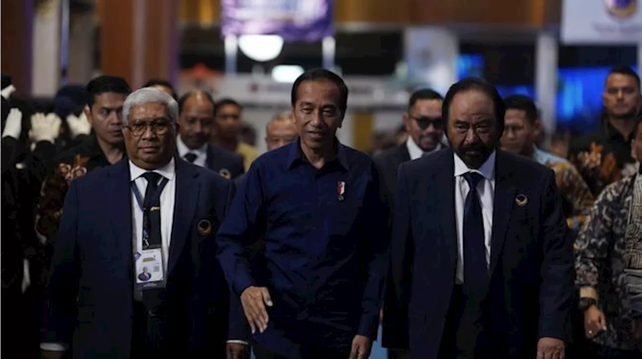 Di Depan Jokowi, Surya Paloh Singgung Siasat Penambahan Undang-Undang