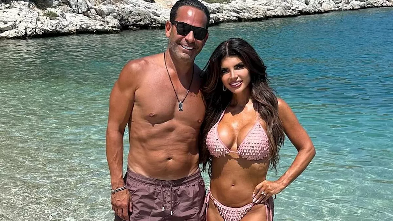 Teresa Giudice looks fit in a bikini with husband Luis Ruelas in Turkey... after being accused of...