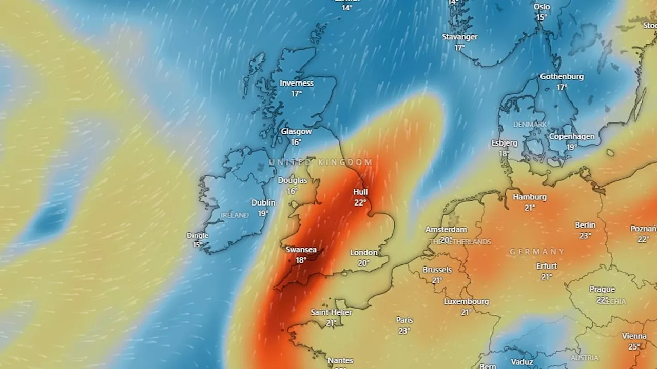 Sulphur dioxide gas cloud from Icelandic volcano eruption set to RETURN ...