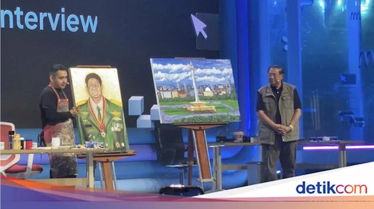 Kala Naufal Abshar Live Painting Bareng SBY