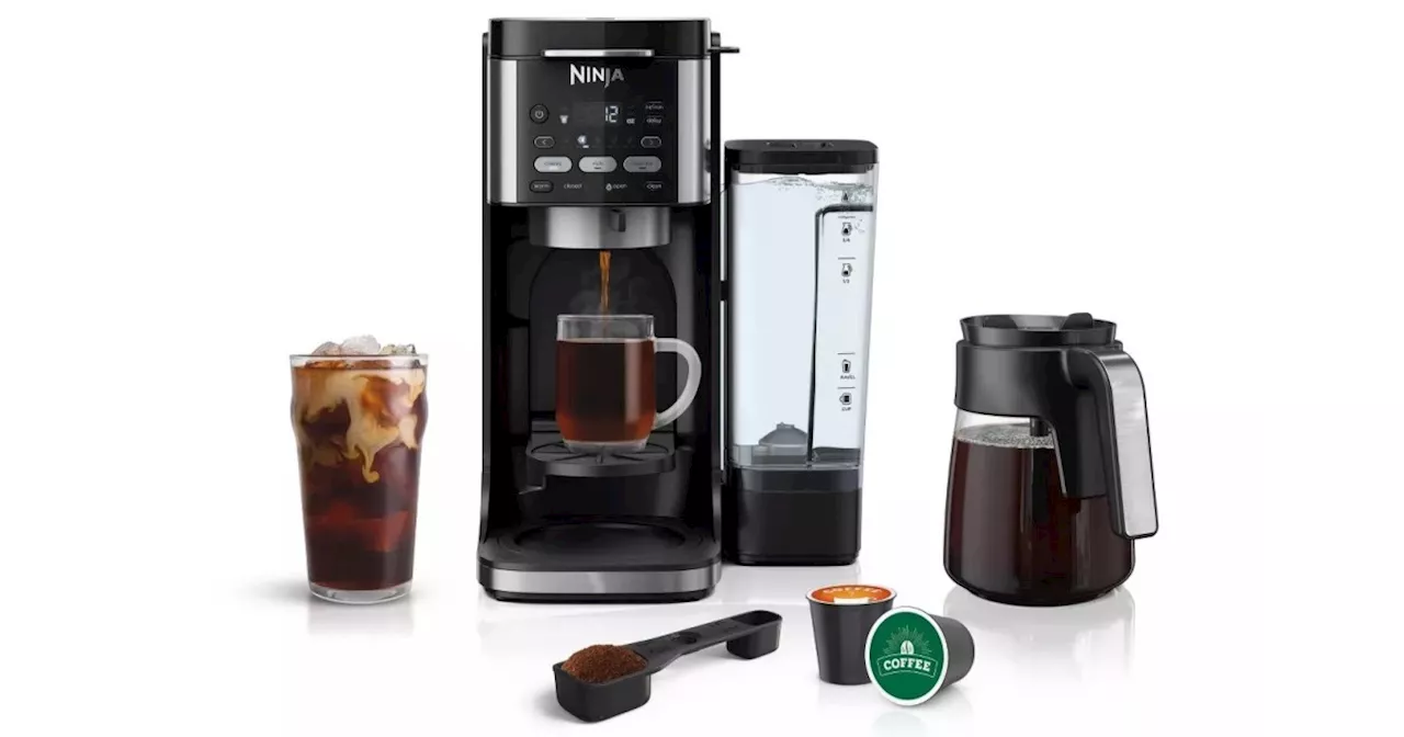 Save $20 today on Ninja’s DualBrew cold and hot coffee maker