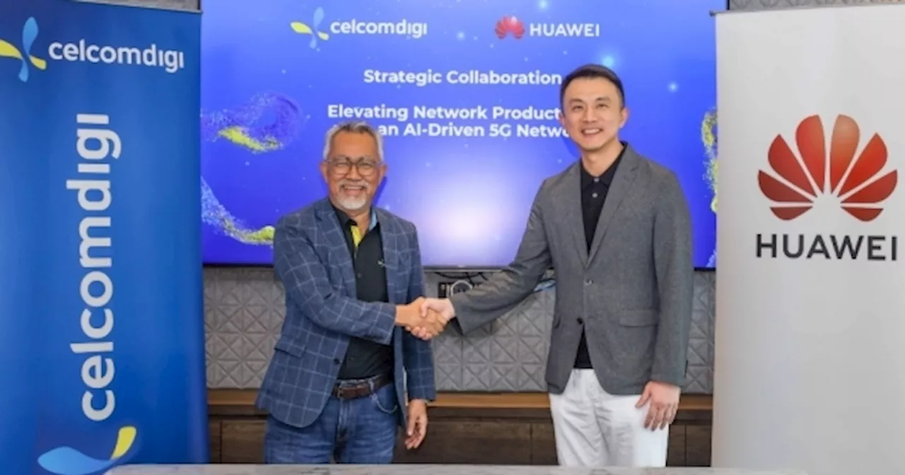 CelcomDigi, Huawei Malaysia to elevate network productivity with AI-driven 5G network