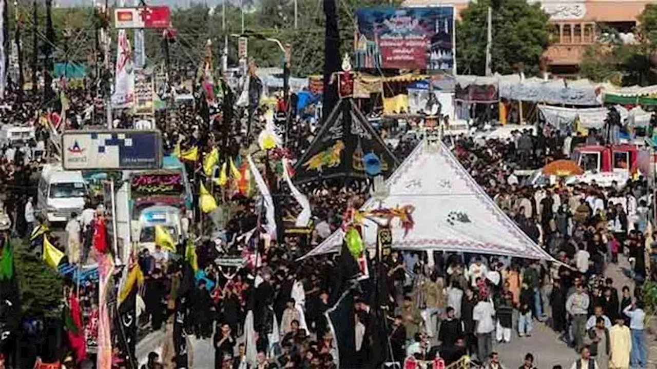 Chehlum of Hazrat Imam Hussain (RA) being observed amid strict security across country