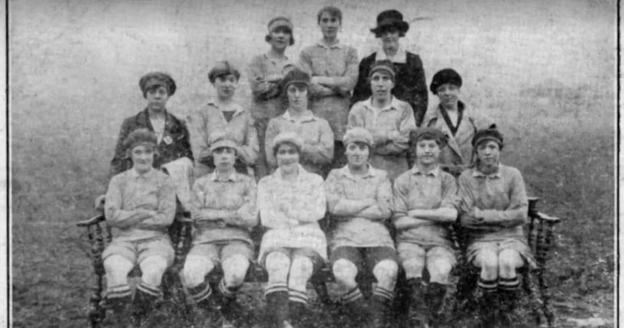 Women's football pioneers finally recognised 100 years on