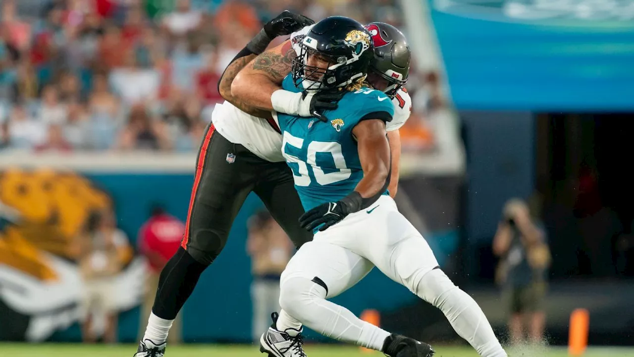 Seahawks acquire linebacker Trevis Gipson in trade with Jaguars