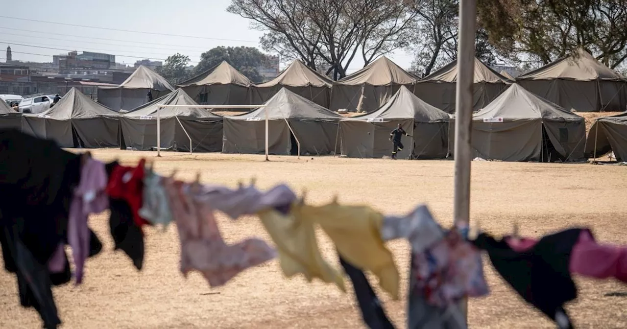 Jeppestown fire victims slam conditions of temporary shelters