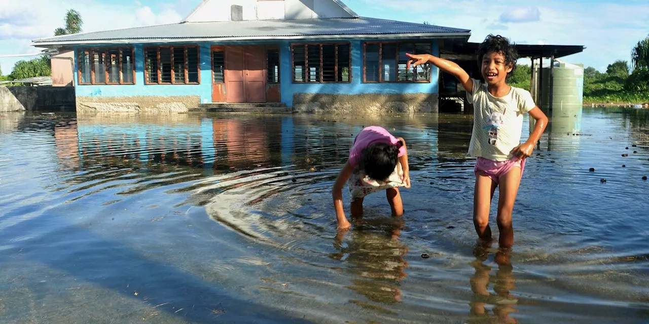 «Paradies in Gefahr»: Klimawandel bedroht Menschen im westlichen Pazifik dreifach