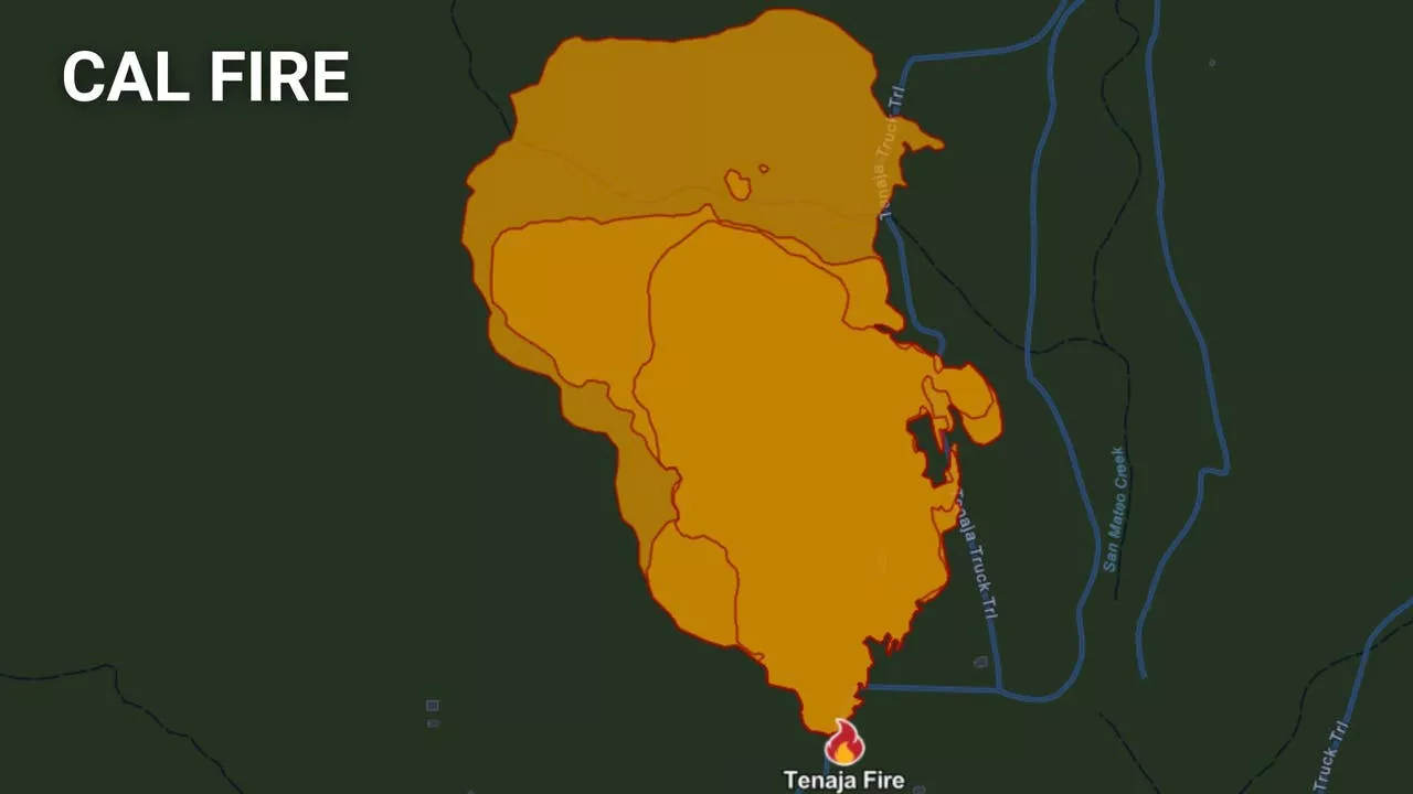 Tenaja Fire forces evacuations for parts of Riverside County