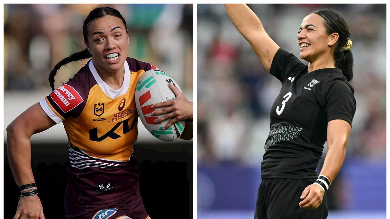 ‘That’s a yellow in union!’: Cross-code Broncos star opens up on wild ride from Paris gold to NRLW