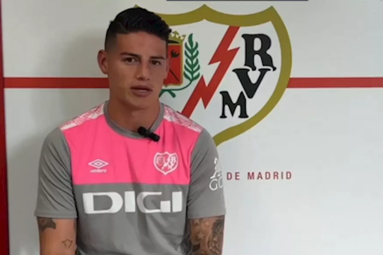 James Rodríguez referencia a Falcao y aspirar a hacer las cosas bien