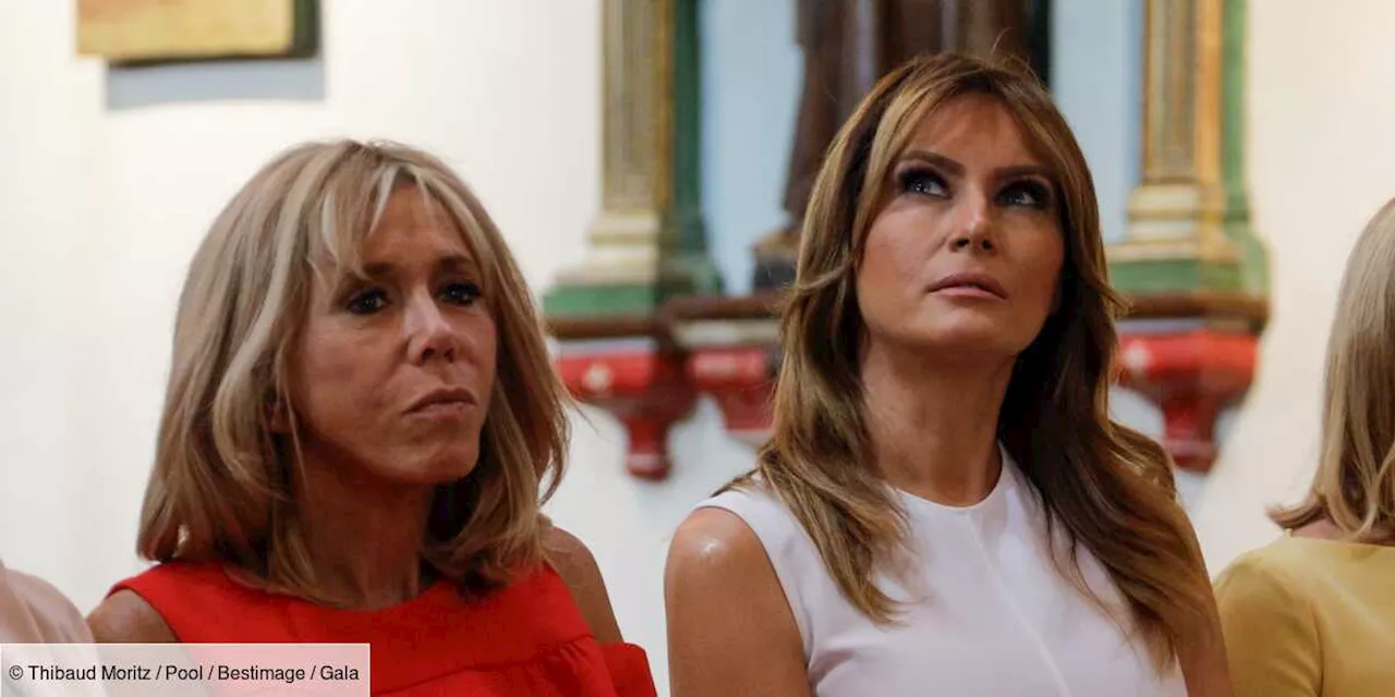 Brigitte Macron : voilà ce qu’elle pense de Melania Trump