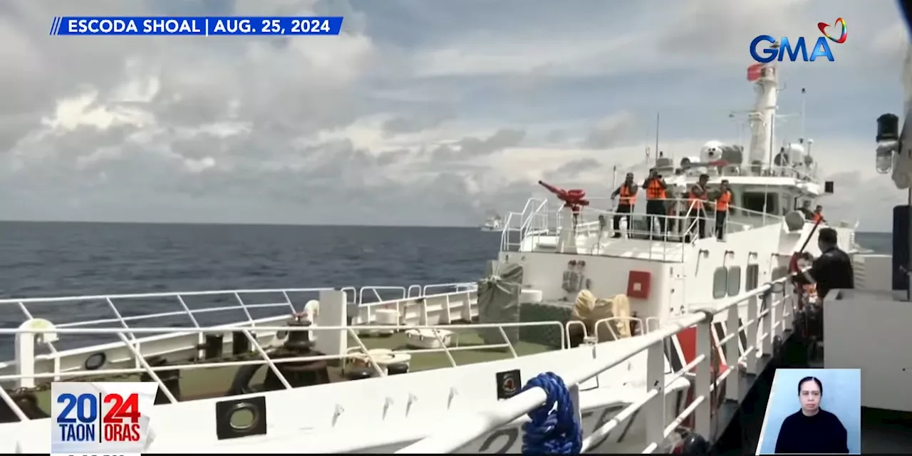 BFAR ship continued voyage despite being damaged by Chinese vessels near Escoda Shoal 