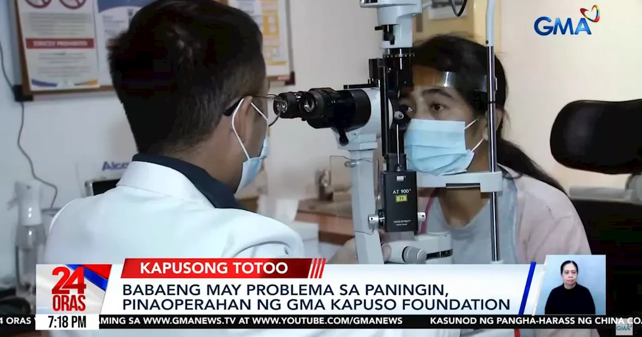 Mother with vision impairment undergoes surgeries thanks to GMA Kapuso Foundation