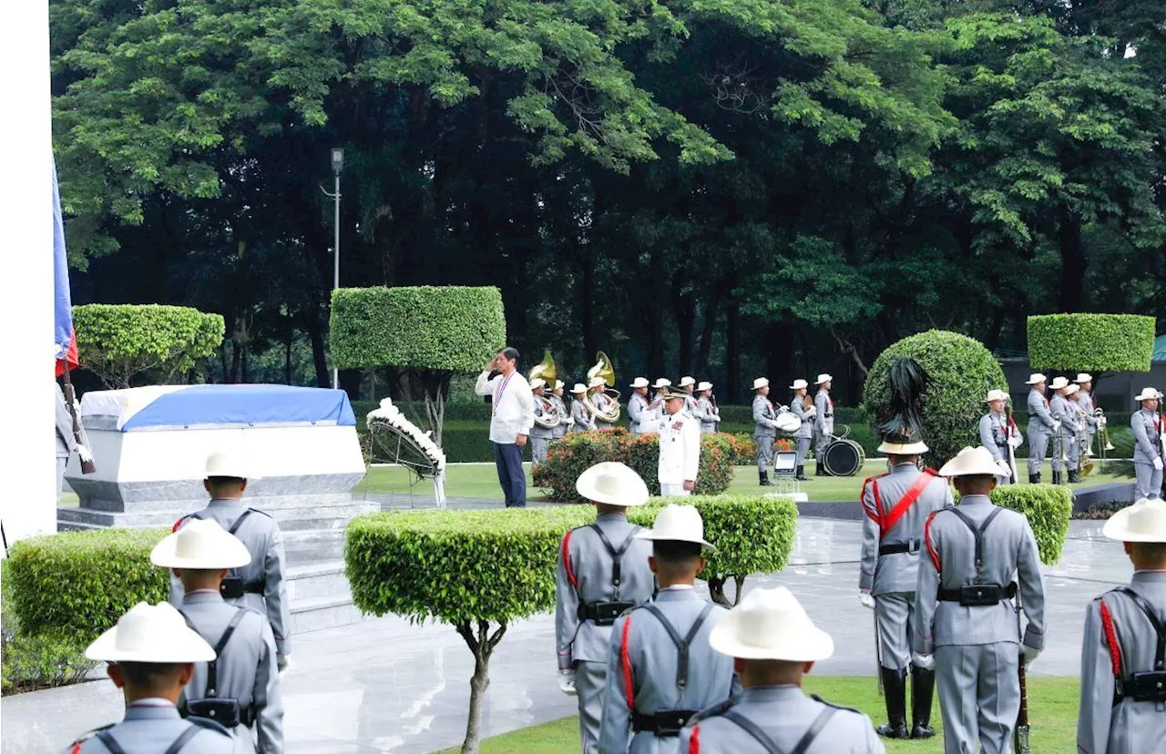 On National Heroes' Day, Marcos urges Pinoys to defend sovereignty