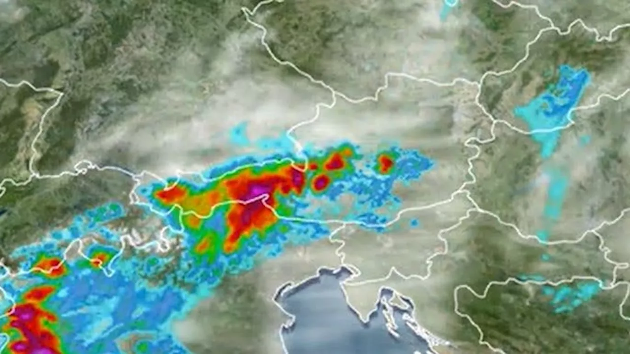 Gewitter im Anmarsch – Karte zeigt, wo es heute kracht