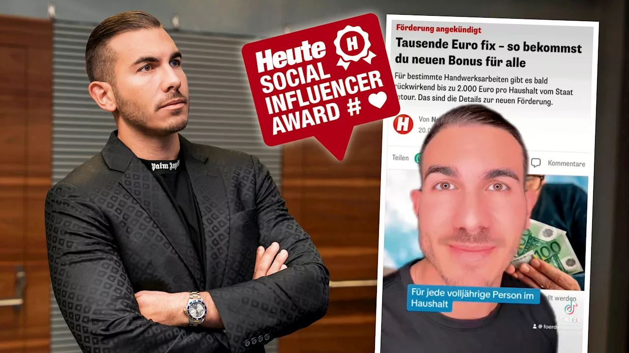 Heute Social Influencer Award - Influencer begeistert: Hunderte Teilnehmer im Rennen