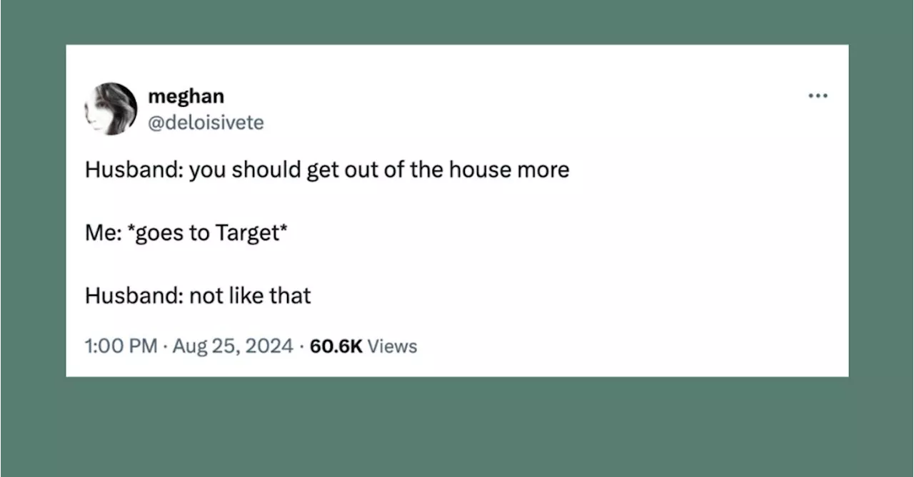 20 Of The Funniest Tweets About Married Life (Aug. 20-26)