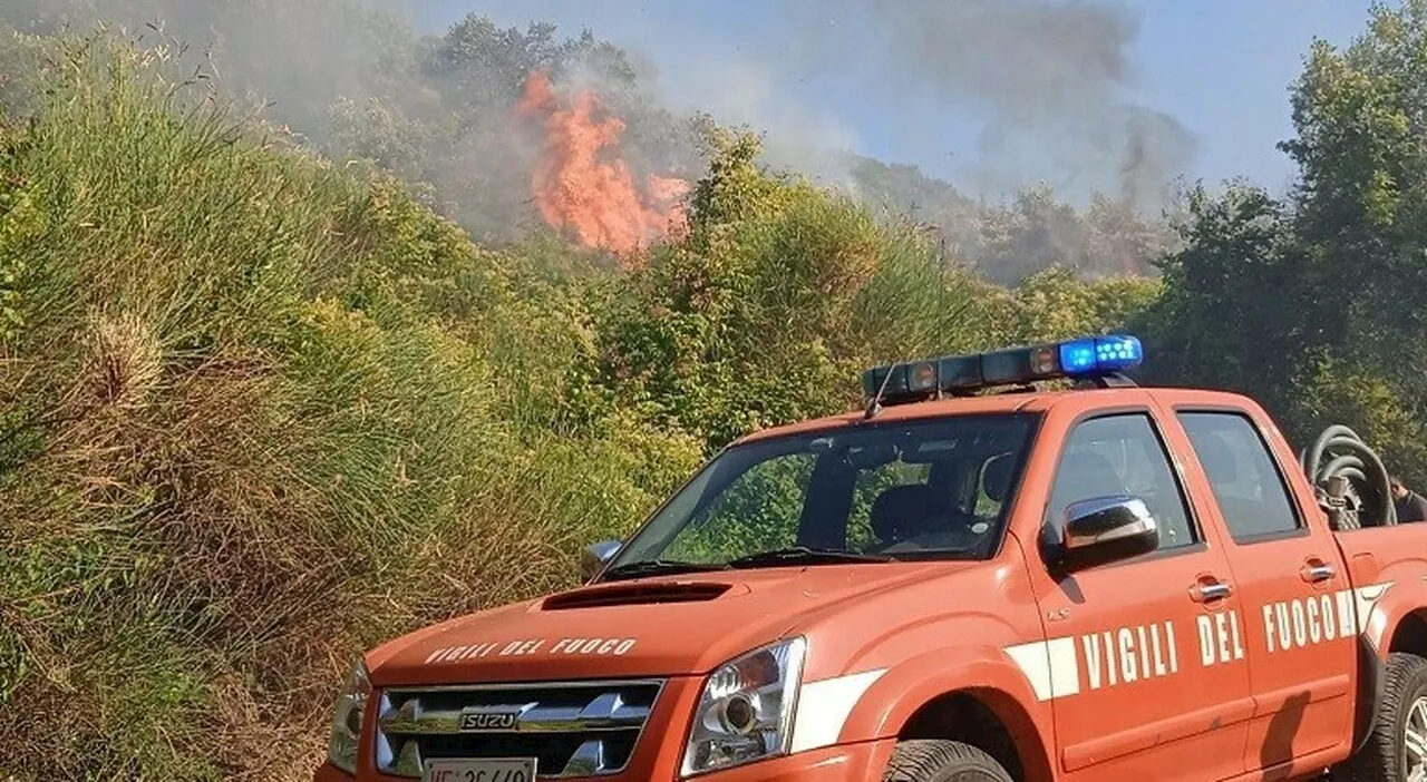 Tanti incendi e pochi uomini, l'appello dei vigili del fuoco del Reatino