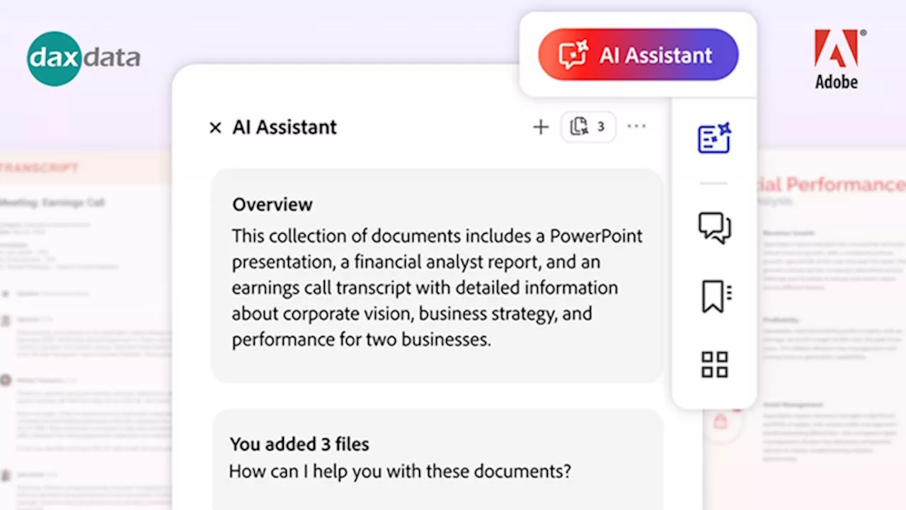 Get more out of documents, meetings with Adobe Acrobat's AI Assistant