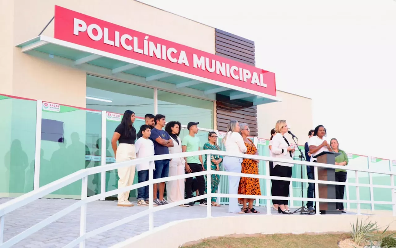 Moradores de Morro Grande recebem nova Policlínica Municipal