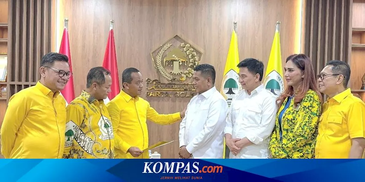 Golkar Resmi Usung Andra Soni-Dimyati Natakusumah, Lepas Airin Rachmi Diany