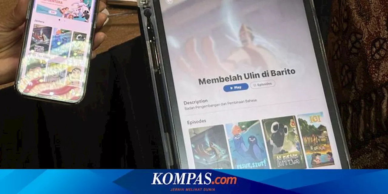 Khusus buat Anak-anak, Ada Film Animasi dan Buku Digital Edukatif di Pesawat