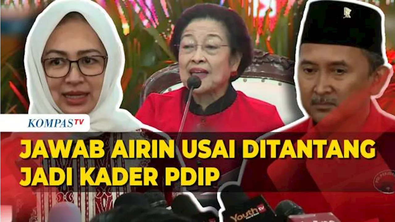 Airin Rachmi Diany Blak-blakan usai Ditantang Megawati jadi Kader PDIP