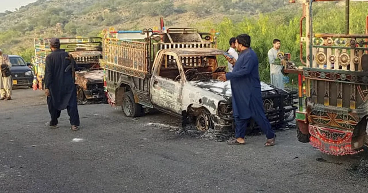 Gunmen kill at least 31 people in 2 separate attacks in restive southwestern Pakistan