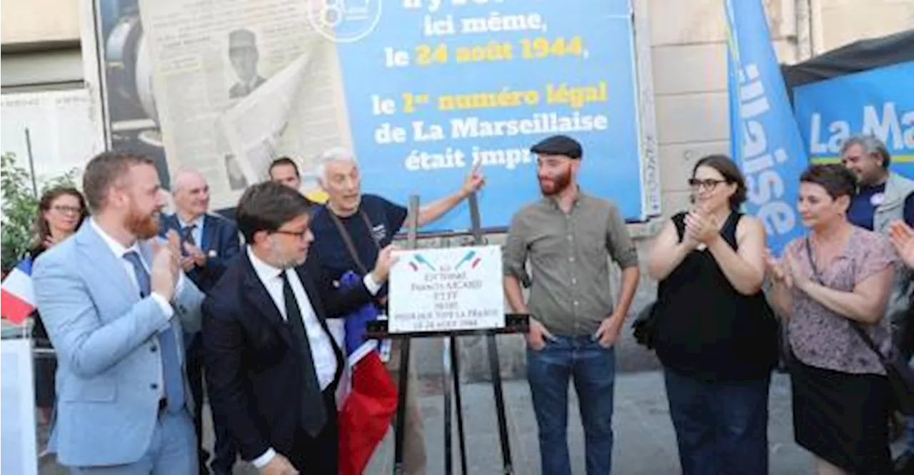 Les fondateurs de La Marseillaise célébrés