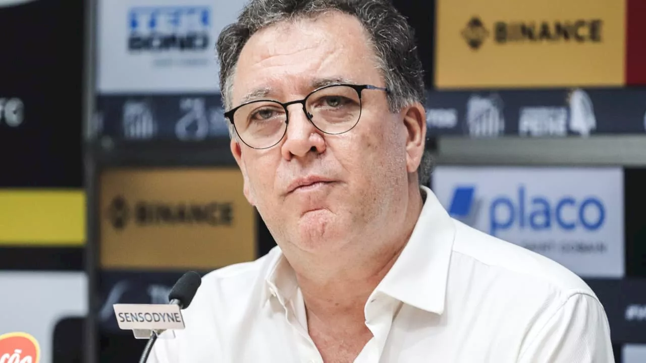 Presidente do Santos minimiza momento ruim: “Já aconteceu em alguns jogos”