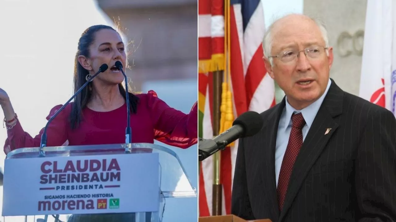 Reforma judicial compete a mexicanos, responde Sheinbaum a Ken Salazar