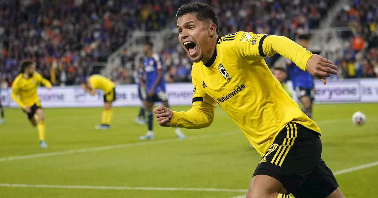 Colombiano Cucho Hernández anota dos y Crew vuelve a dejar a LAFC sin corona