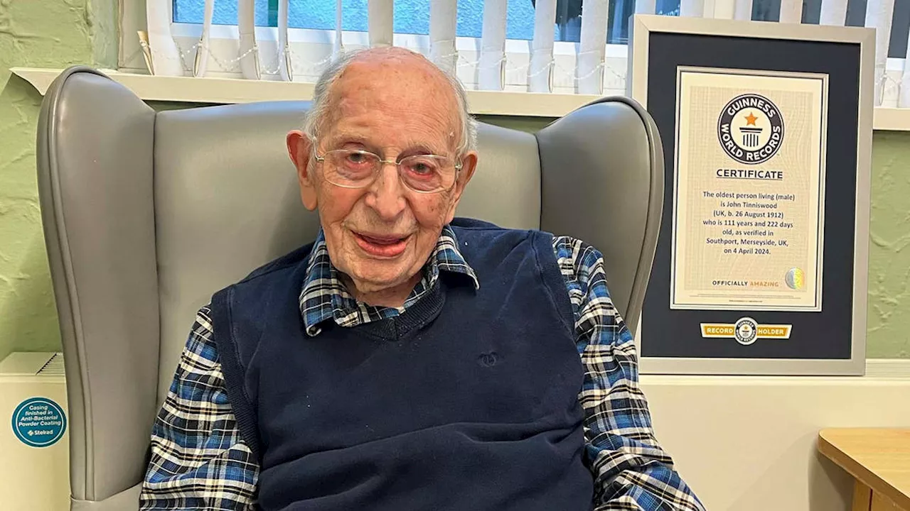 World's oldest man celebrates his 112th birthday - and shares reason for long life