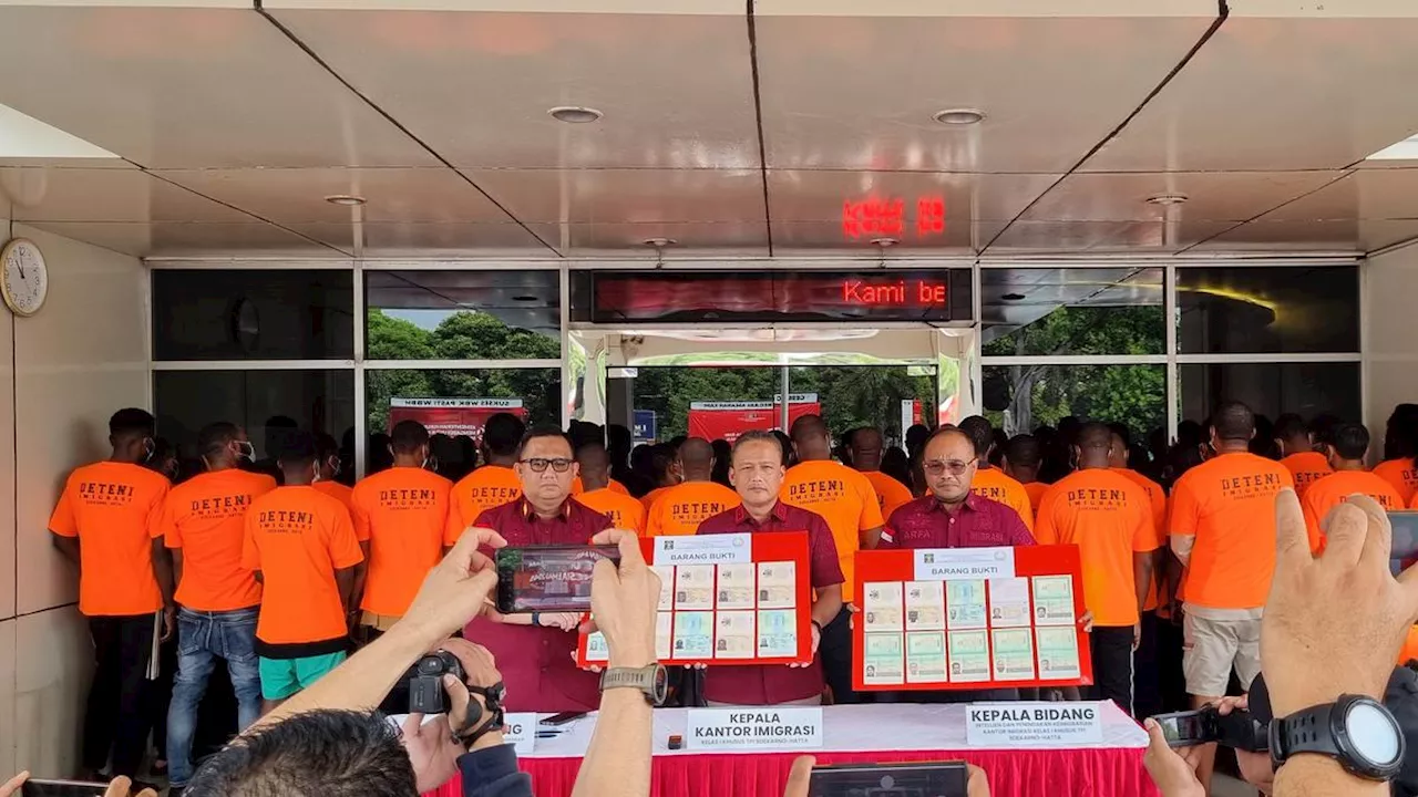 44 WNA Diamankan Imigrasi Soetta dalam Operasi Jagratara, Paling Banyak WN Nigeria