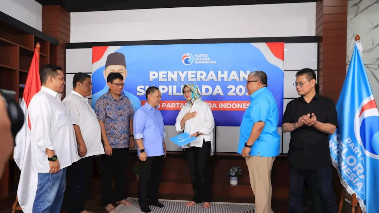 Pasca Deklarasi Pilkada Banten, Airin-Ade Dapat Dukungan Partai Gelora