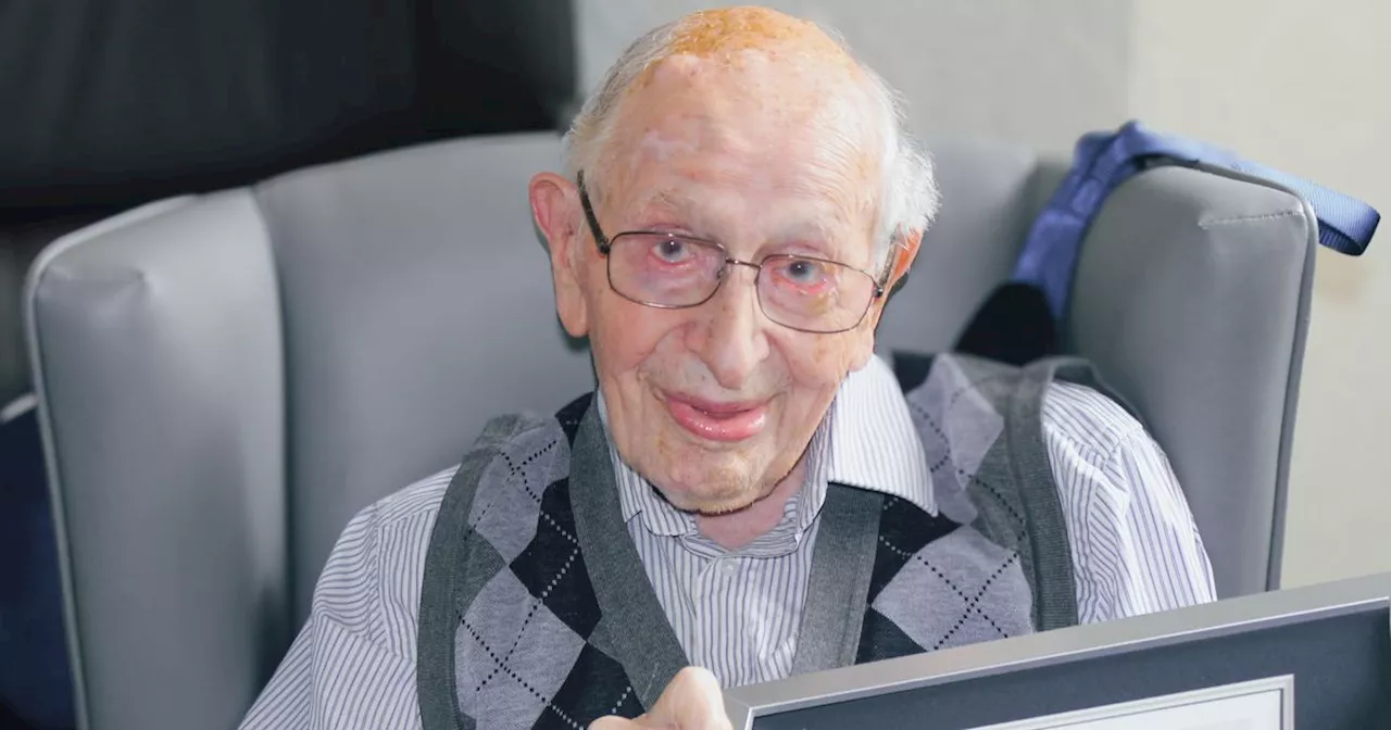 World's oldest man turns 112 today and he lives at a care home in Southport